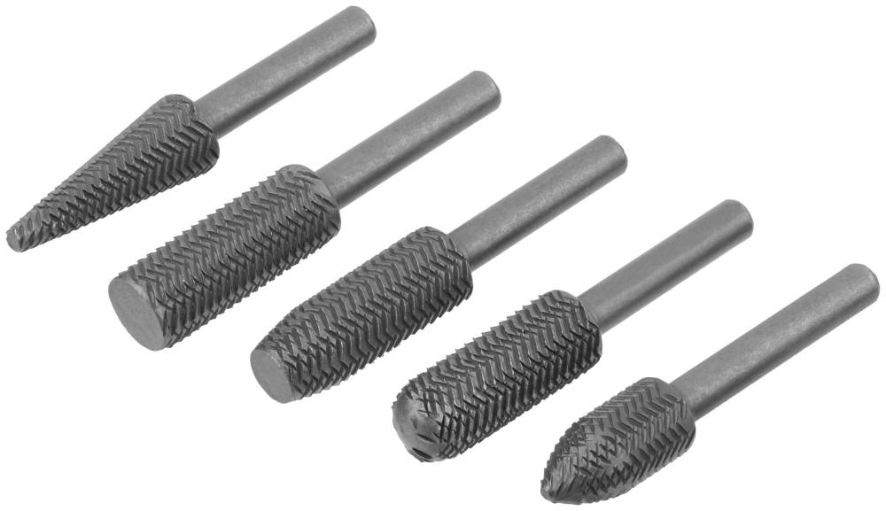 картинка Набор шарошек металлических по металлу (5шт) FIT /36475/ от компании Иж-тул