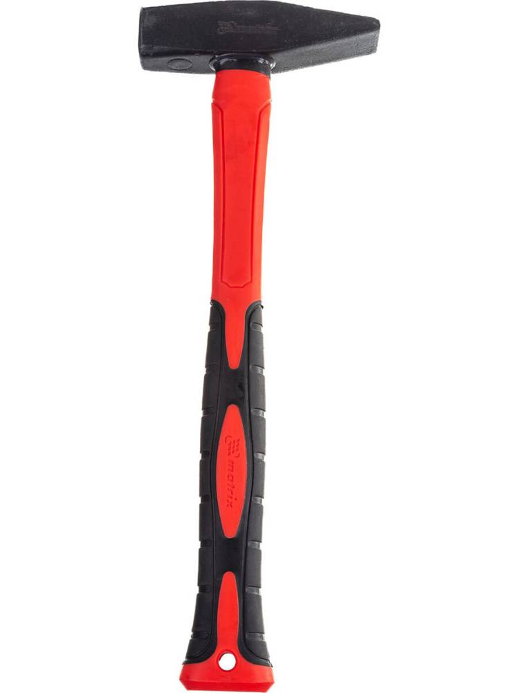 картинка Молоток 600гр, фиберглассовая обрезиненная рукоятка Matrix /10340/ от компании Иж-тул