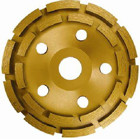 картинка Круг алмазный сегментированный /чашка/ 125х22,2 двухрядная Matrix /72990/ от компании Иж-тул