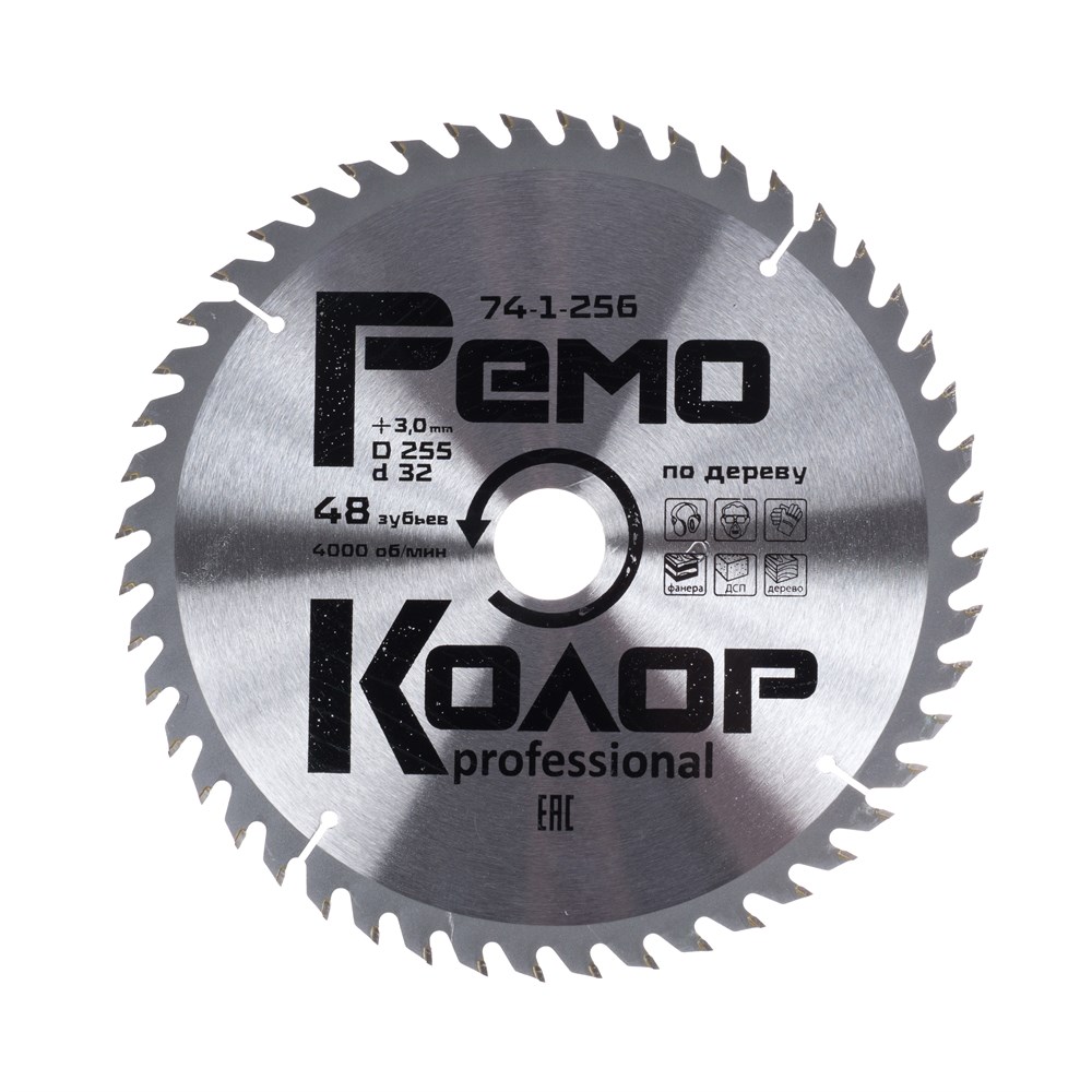 картинка Диск пильный ф 300х32/25,4х60 с тв. пл. РемоКолор /74-1-301/ от компании Иж-тул