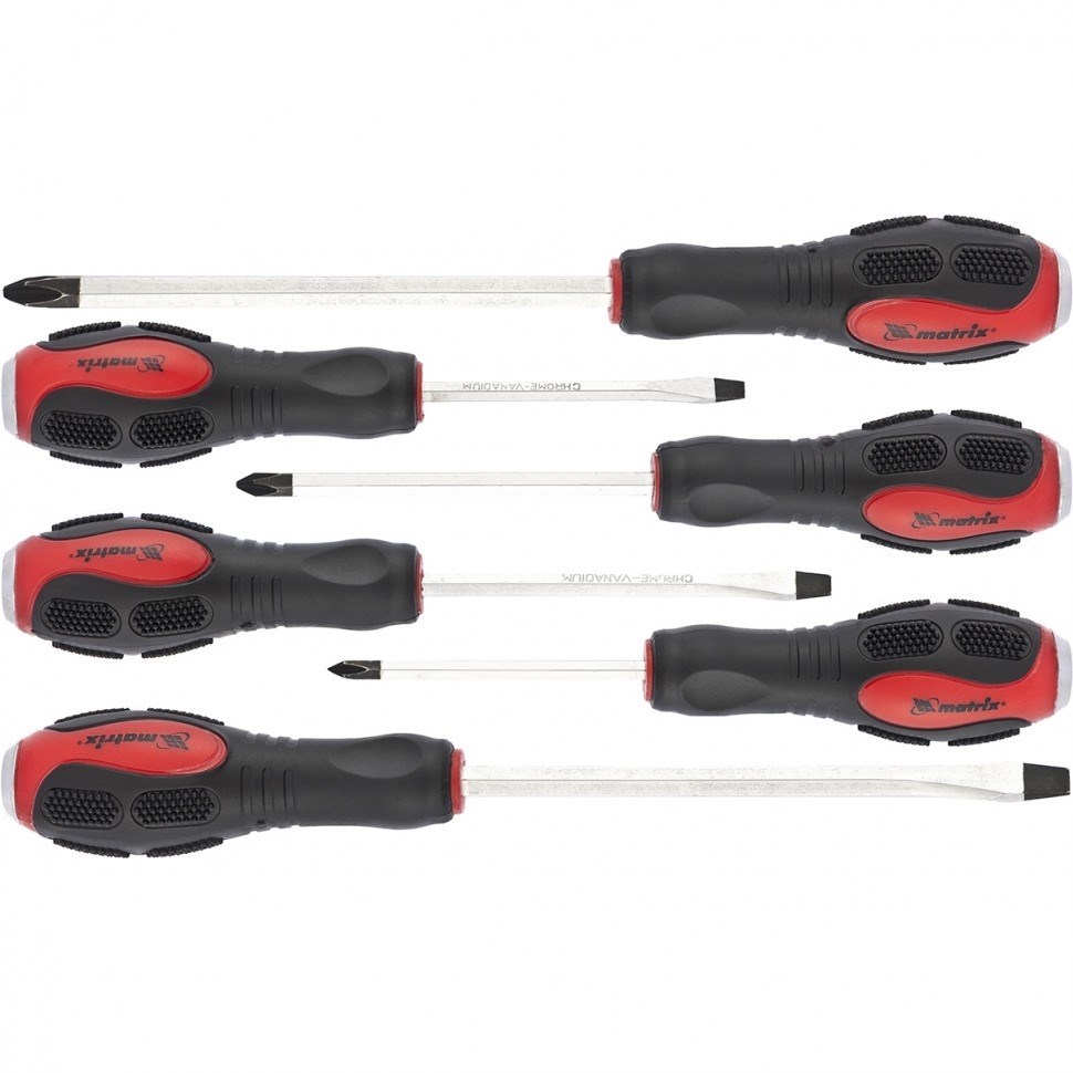 картинка Набор отверток ударных 6 пр. Matrix /19120/ от компании Иж-тул