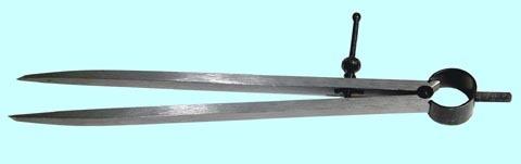 картинка Циркуль разметочный 150мм с винтом CNIC от компании Иж-тул