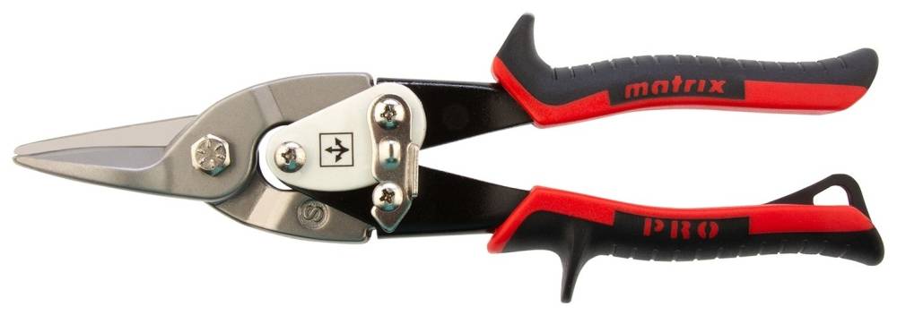 картинка Ножницы по металлу 250 мм обрез. руч. пряморежущие CrMo Matrix /78322/ от компании Иж-тул