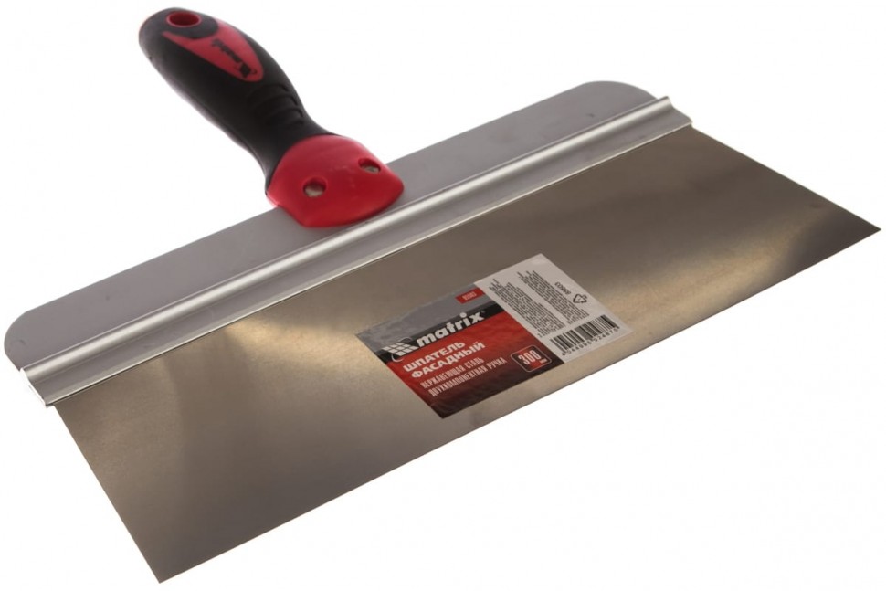 картинка Шпатель с нерж.полотном 300мм двухкомп. ручка Matrix /85503/ от компании Иж-тул