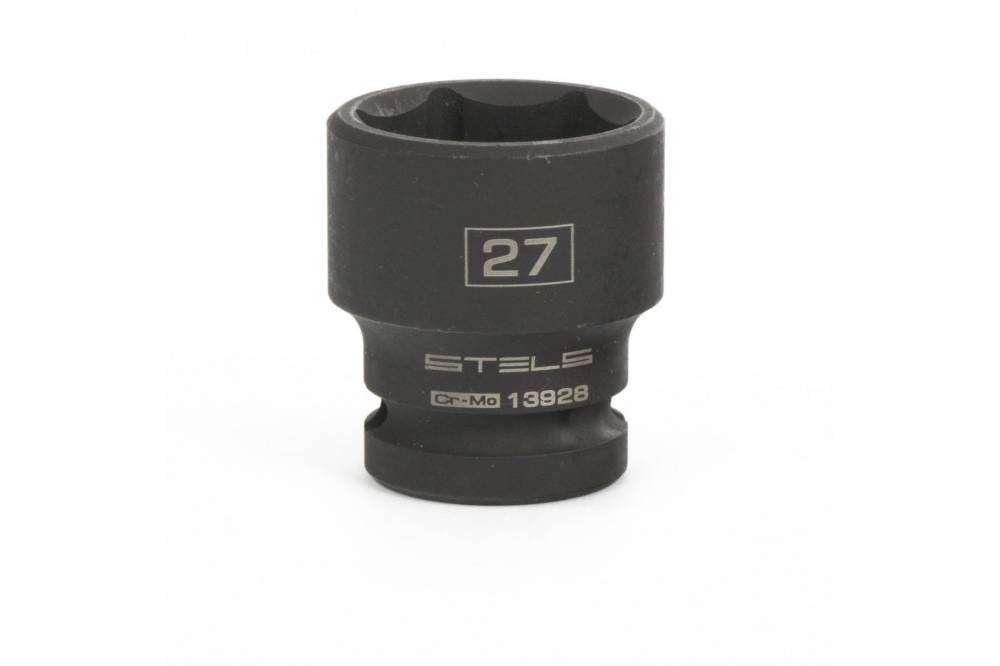 картинка Головка ударная 1/2 6 гр. 27мм Stels /13928/ от компании Иж-тул