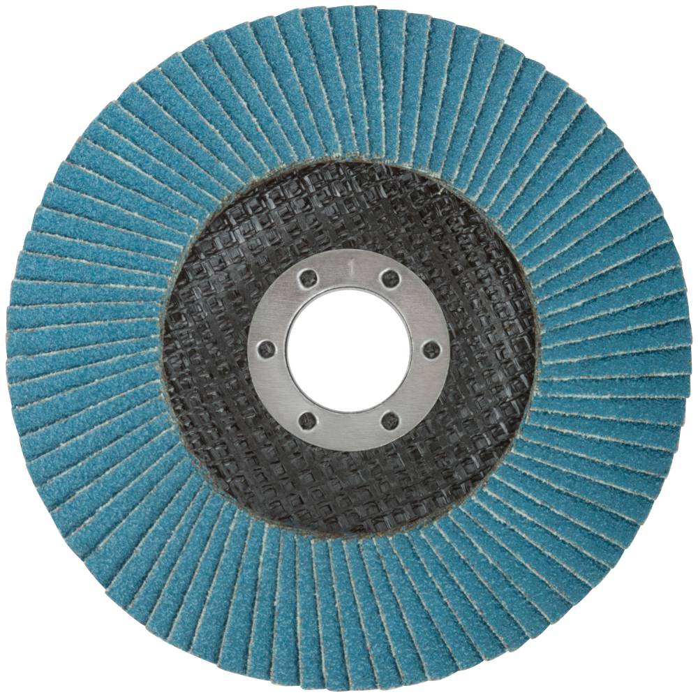 картинка Круг лепестковый торцевой ф 125 х 22 Р80 LIGOTON Professional PLUS (ЦИРКОН) от компании Иж-тул