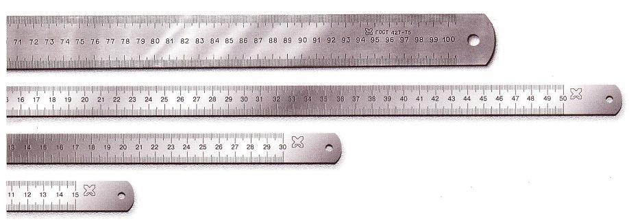 картинка Линейка металлическая 500 мм ТМ от компании Иж-тул