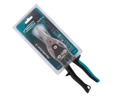 картинка Ножницы по металлу 250 мм обрез. руч. прямой и левый рез CrMo Piranha GROSS /78321/ от компании Иж-тул