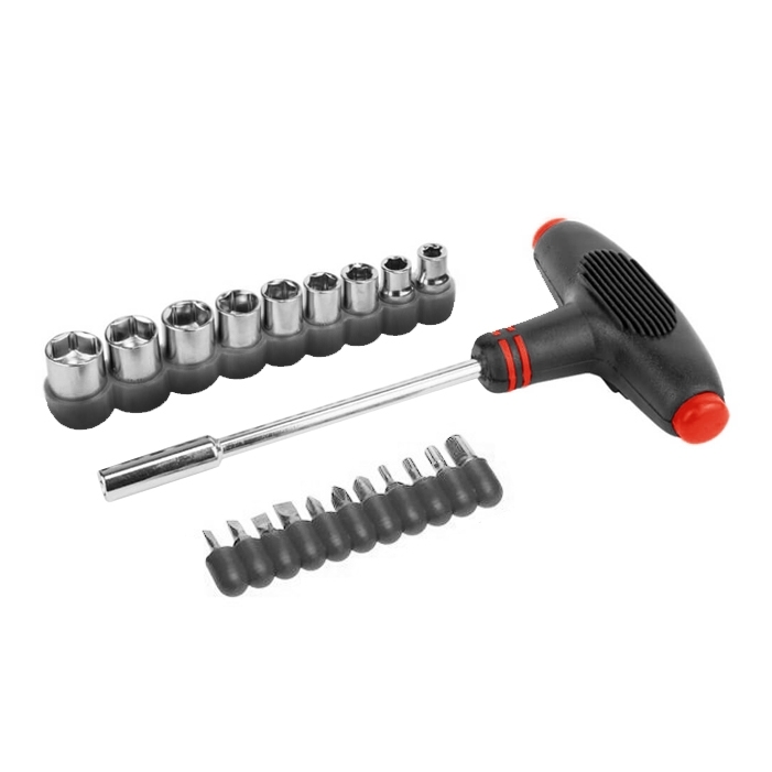 картинка Отвертка Т-образная 20 насадок Hobbi /33-2-123/ от компании Иж-тул