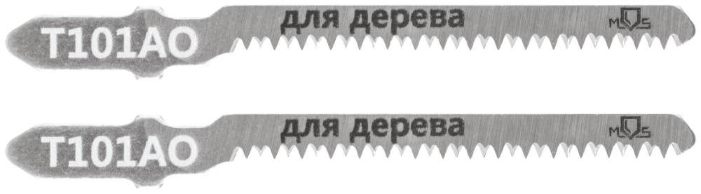 картинка Пилки для лобзика по дереву Т101АО 2шт MOS /40801М/ от компании Иж-тул