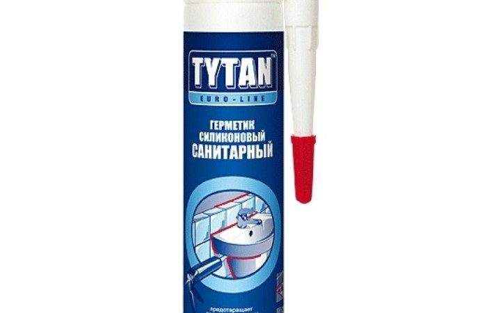 картинка Герметик силиконовый санитар.прозрачный 280мл TYTAN от компании Иж-тул