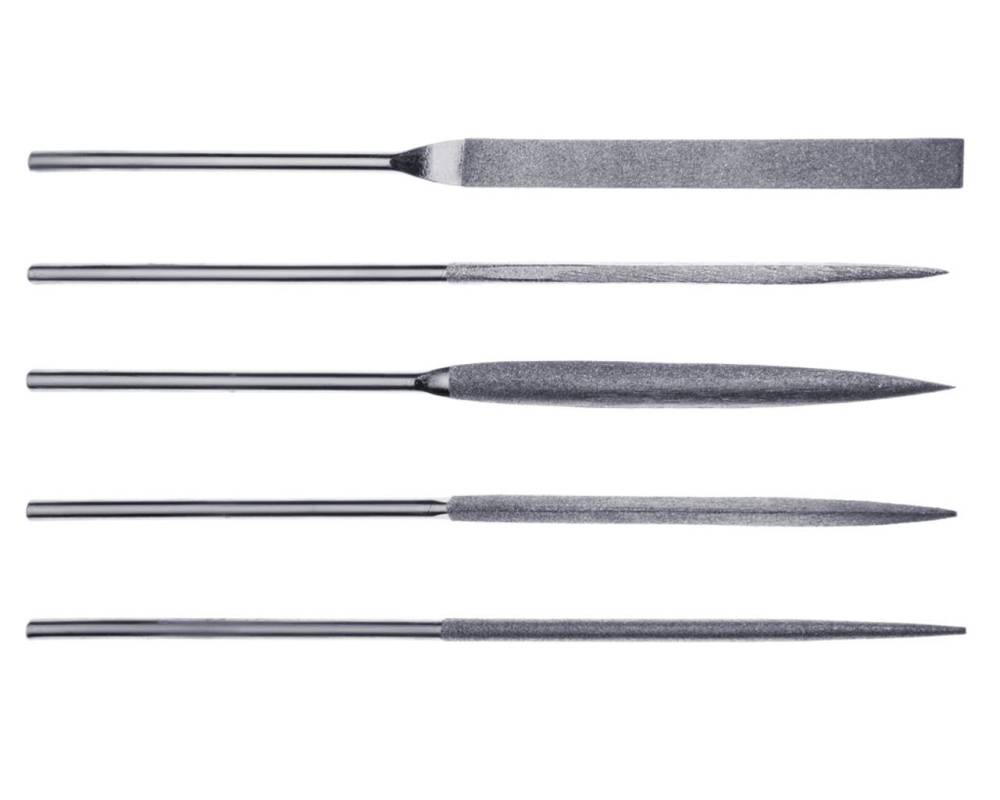 картинка Набор надфилей алмазных , 5 шт. Matrix /15833/ от компании Иж-тул