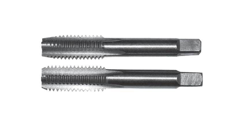 картинка Метчик дюймовый компл.3/16" BSW (55 град.) (24 ниток/дюйм) (из 2 шт.) 9ХС ТМ от компании Иж-тул