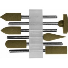 картинка Насадки резиновые полировальные, средней зернистости, 6 шт. Fit /36922/ от компании Иж-тул