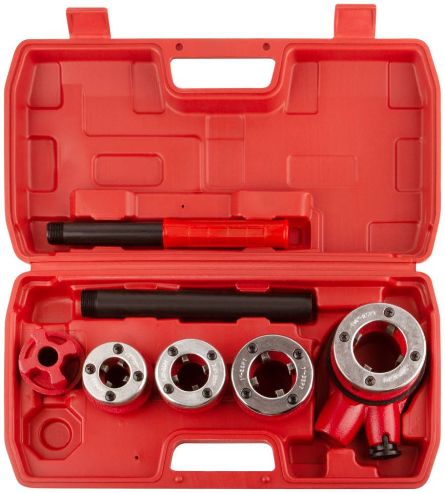 картинка Набор клуппов (3/8-1/2-3/4-1-1 1/4+ пл.,тр) Fit /70005/ от компании Иж-тул